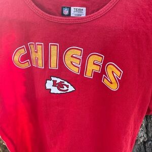 ⭐️NFL Team Apparel KC Chiefs T-Shirt in size L